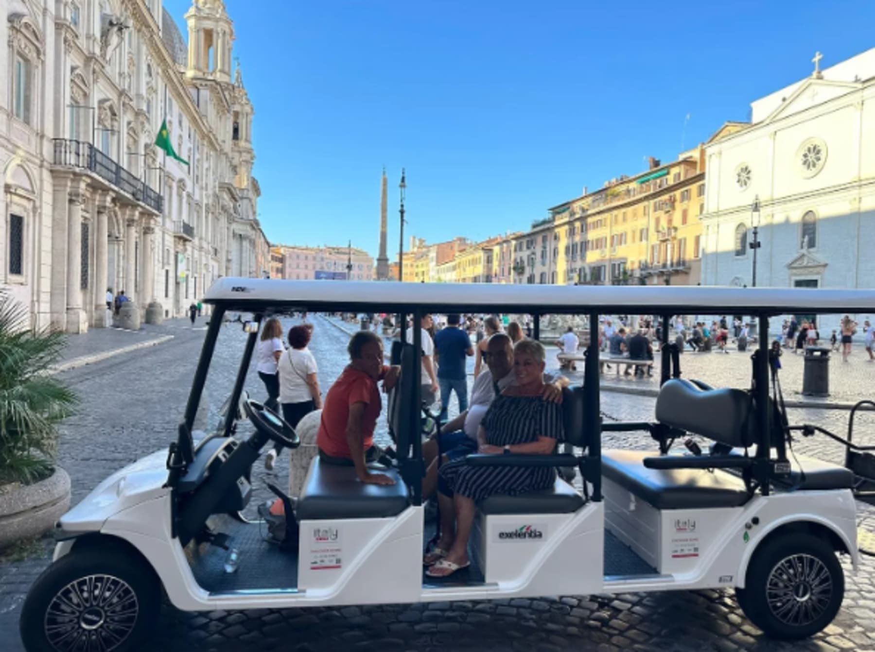 Rome Evening Golf Cart Tour & Knights of Malta Keyhole Experience With Aperitivo visual 4