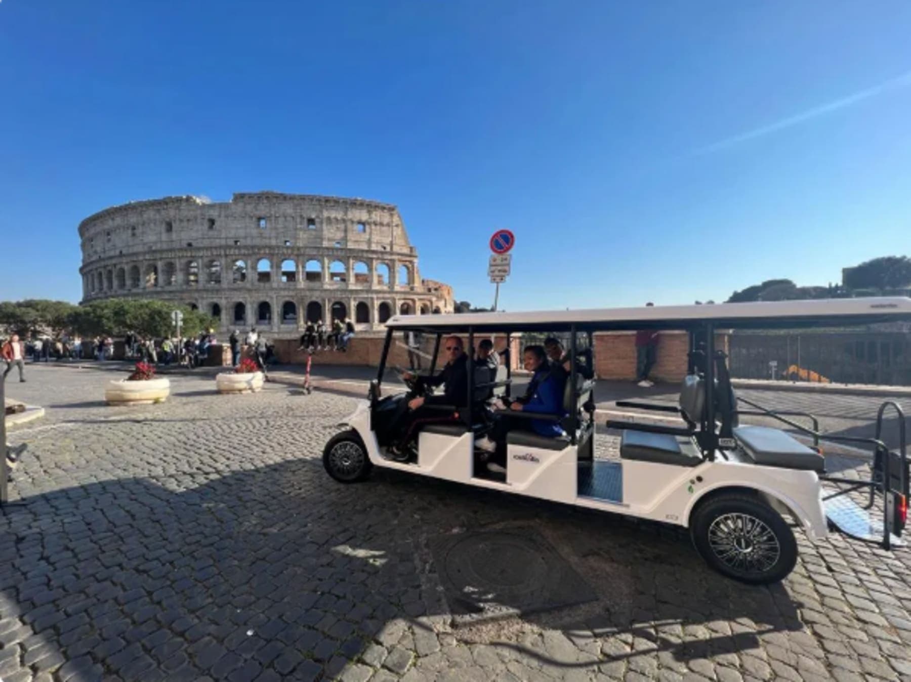 Rome Evening Golf Cart Tour & Knights of Malta Keyhole Experience With Aperitivo visual 1